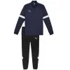 PUMA heren Team Rise trainingspak Navy Blue / zwart 2XL