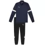 PUMA heren Team Rise trainingspak Navy Blue / zwart 2XL