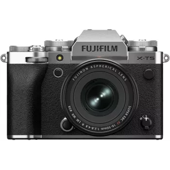 Fujifilm X-T5 / XF16-50mm F2.8-4.8 R LM WR systeemcamera zonder spiegel in kit, zilver (16939461)