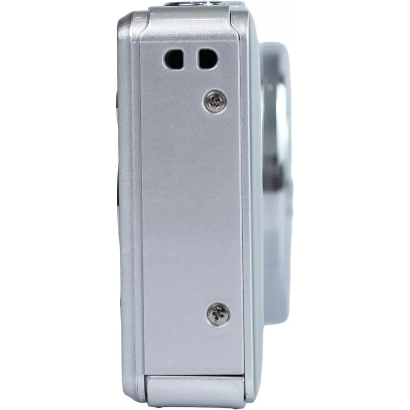 Yashica DigiPix 100 compacte digitale camera, 8 MP, 2,4-inch IPS-scherm, zilver (YAS-DG100PP-SV)