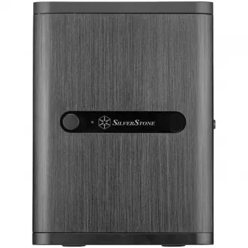 SilverStone Technology SST-CS240 zwart Mini-ITX NAS-behuizing met 4 hot-swap-bays