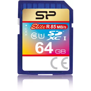Silicon Power 64GB SDXC UHS-I U1 V10 geheugenkaart