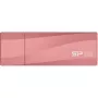 Silicon Power SP032GBUC3C07V1P 32GB USB-C flashdrive roze zonder dop