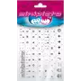 Kolm Lõvi Minipicto Ests, toetsenbordstickers (KB-UNI-EE01-WHT)