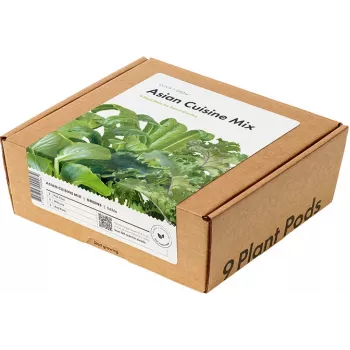 Click & Grow PPMAGX9 Smart Garden plantencapsules 9-pack (gemengde soorten, biologisch afbreekbaar, met kapjes)
