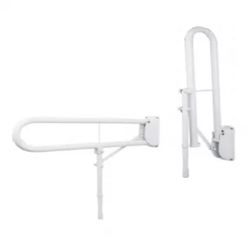 Opklapbare handgreep HD-05, 76 cm, wit