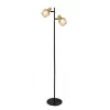 Staande lamp Shadow 2xE14 zwart/goud