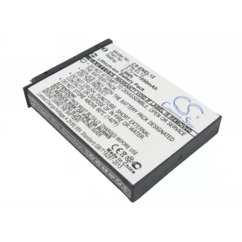 Cameron Sino EN-EL12 vervangaccu voor Nikon Coolpix en Keymission camera's (3,7V, 1000mAh, Li-ion)