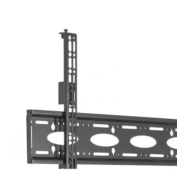 B-TECH AV BT8448-150/BB extra grote universele plafondbeugel voor flatscreens met 1,5 m stang Ø50 mm, VESA tot 1100x700, 130 kg, zwart
