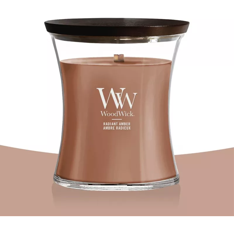 WoodWick Radiant Amber Ellipsa geurkaars 453,6g