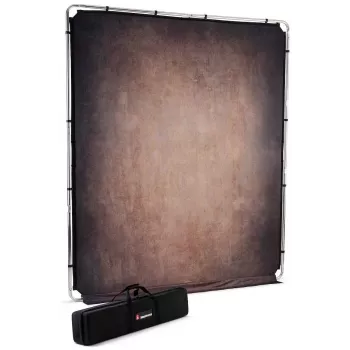 Manfrotto EzyFrame Vintage frame met achtergrond, walnoot (LL LB7934)