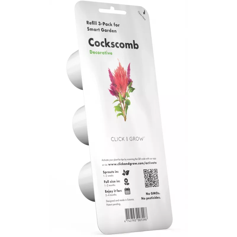 Click & Grow hanenkam plantcapsules voor Smart Garden, 3-pack (SGR4X3)