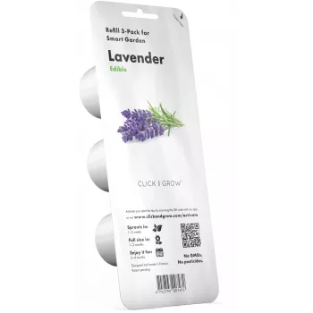 Click & Grow Smart Garden navulling lavendel, 3 plantcapsules (SGR30X3)