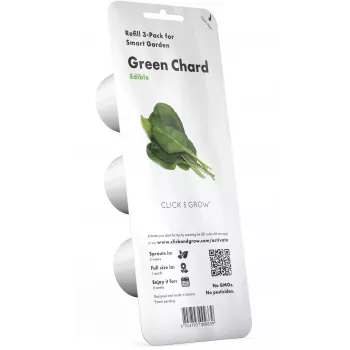 Click & Grow Smart Garden navulling groene snijbiet, 3 plantcapsules (SGR64X3)