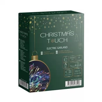 GARLAND EL MICRO MULTI 2000L 200M IP44 - 2000 LED meerkleurige micro-lichtslang, 200m, binnen/buiten
