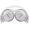 Panasonic RP-HF100E-W on-ear hoofdtelefoon, bedraad, 30 mm neodymium drivers, opvouwbaar, wit