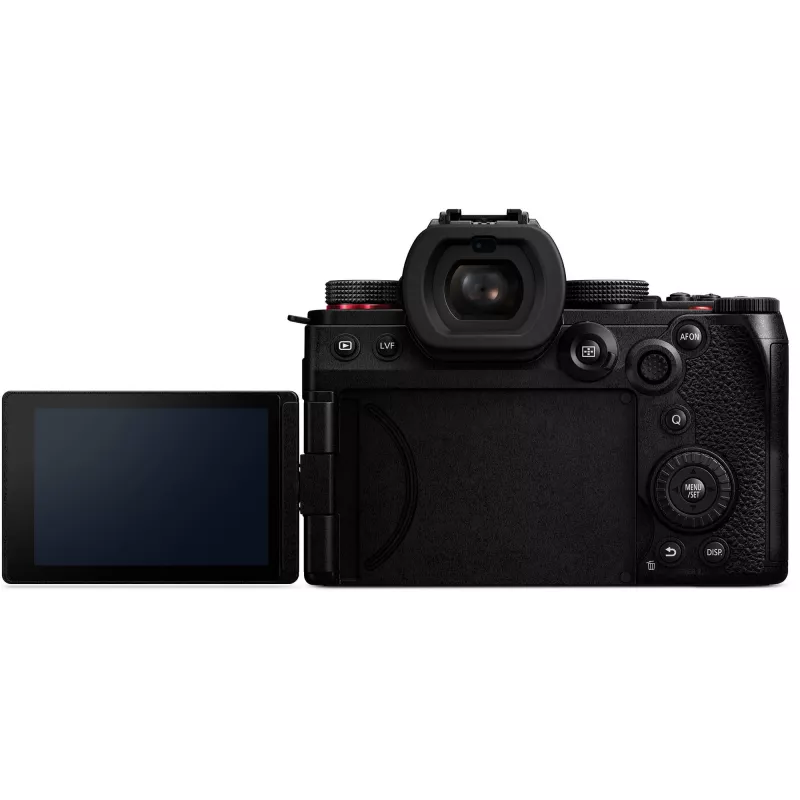 Panasonic Lumix DC-S5 Mark II systeemcamera met Lumix S 50mm f/1.8 objectief - zwart