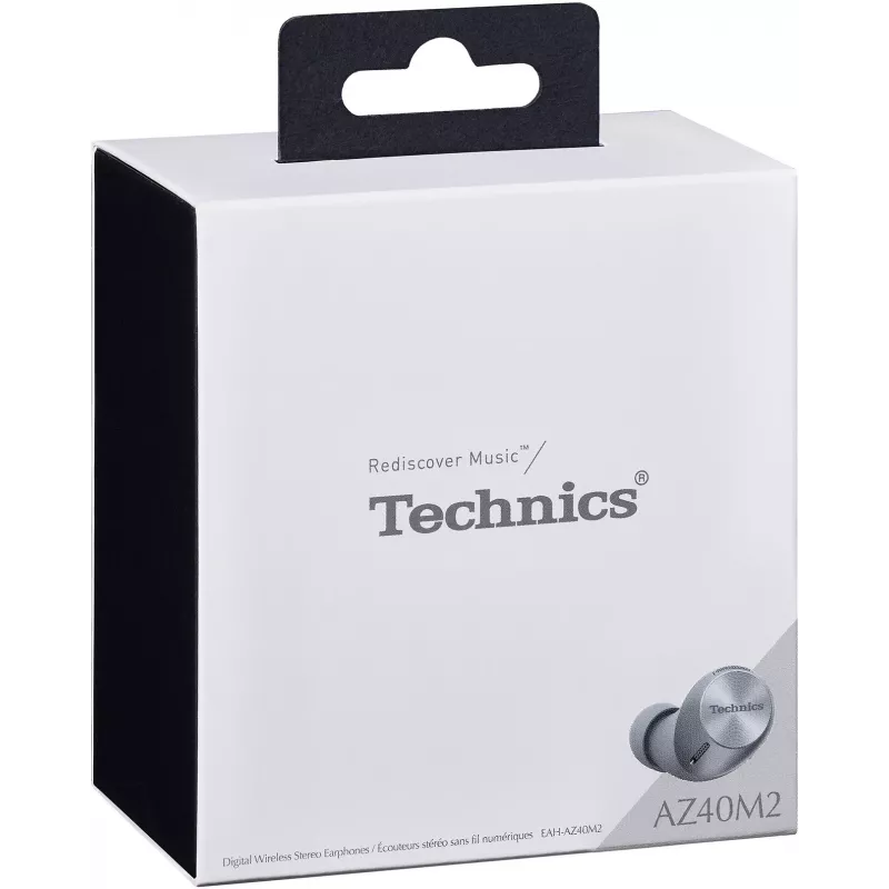 Technics EAH-AZ40M2EK True Wireless in-ear hoofdtelefoon met actieve ruisonderdrukking, LDAC, JustMyVoice™, multipoint, IPX4, zwart