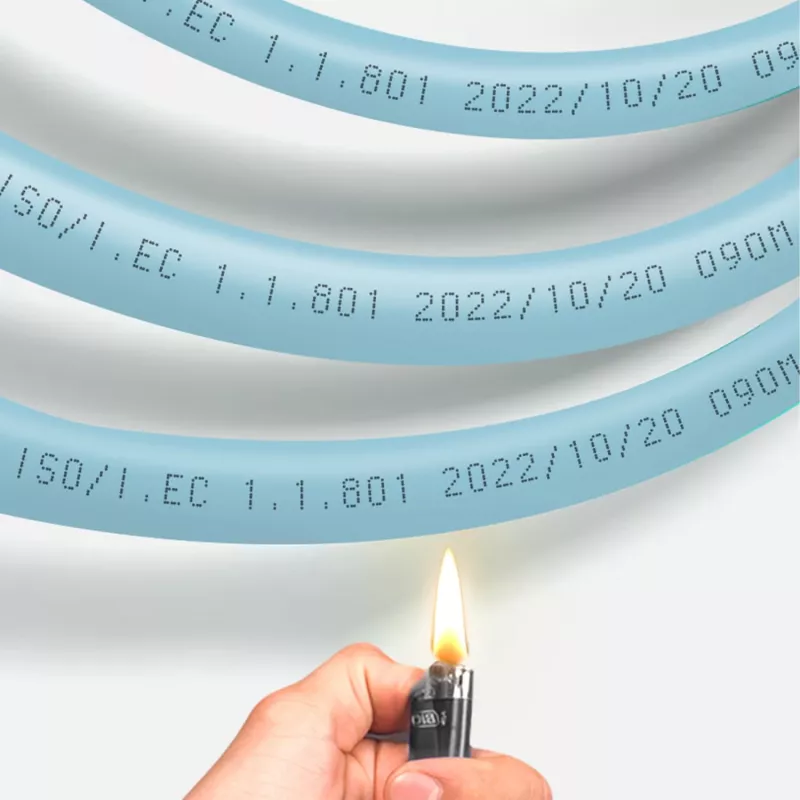 UNITEK C18121BL Cat.6A-S/FTP-LSZH-installatiekabel, 305 m, blauw