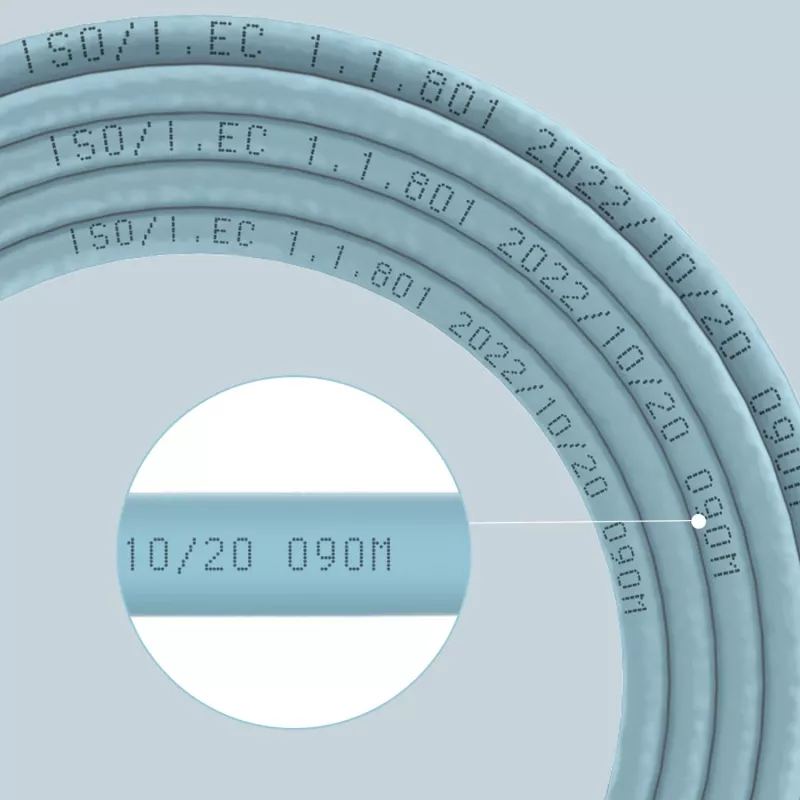 UNITEK C18121BL Cat.6A-S/FTP-LSZH-installatiekabel, 305 m, blauw