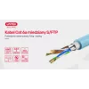 UNITEK C18121BL Cat.6A-S/FTP-LSZH-installatiekabel, 305 m, blauw