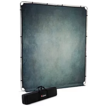 Manfrotto EzyFrame Vintage frame met achtergrond, saliegroen (LL LB7932)