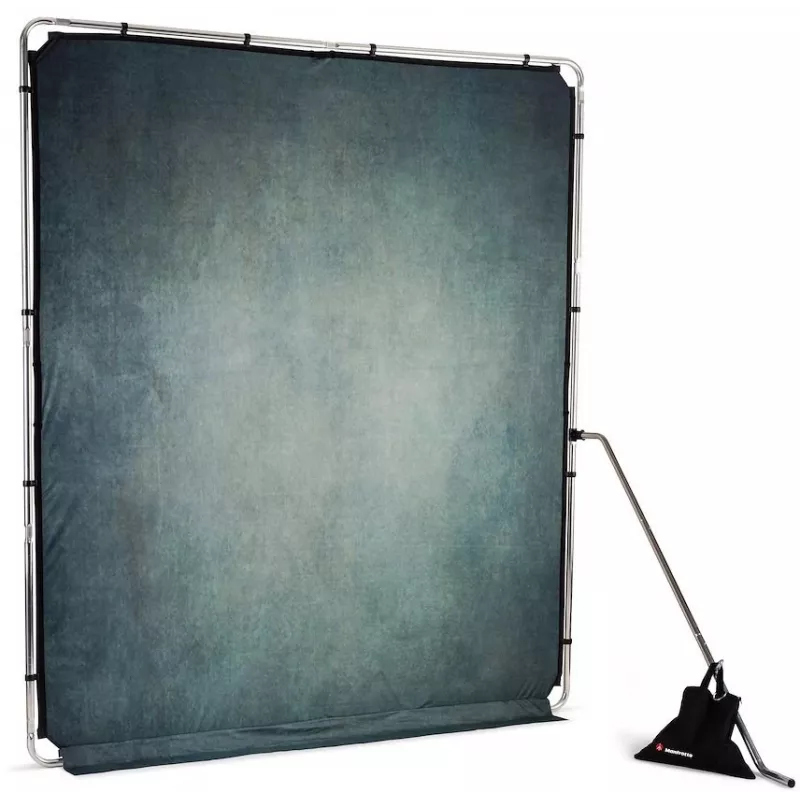 Manfrotto EzyFrame Vintage frame met achtergrond, salie (LL LB7932)