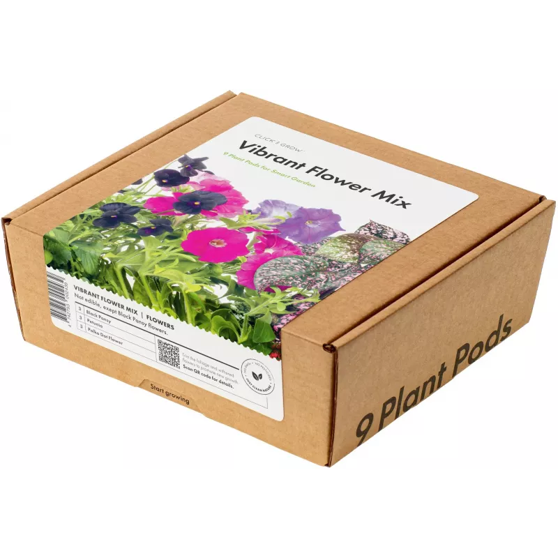 Click & Grow Vibrant Flower Mix plantcapsules voor Smart Garden, 9-pack (PPMVBX9)