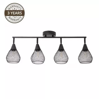 Bistro MB51166-4 Spotlamp, 4x40W E14