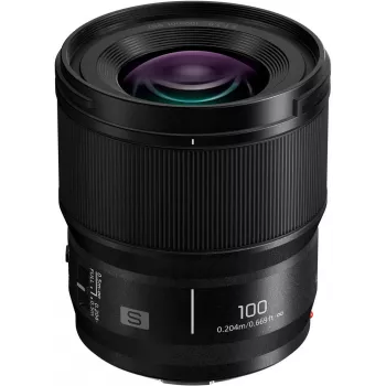 Panasonic Lumix S 100mm F2.8 Macro Objectief, zwart (S-E100E)