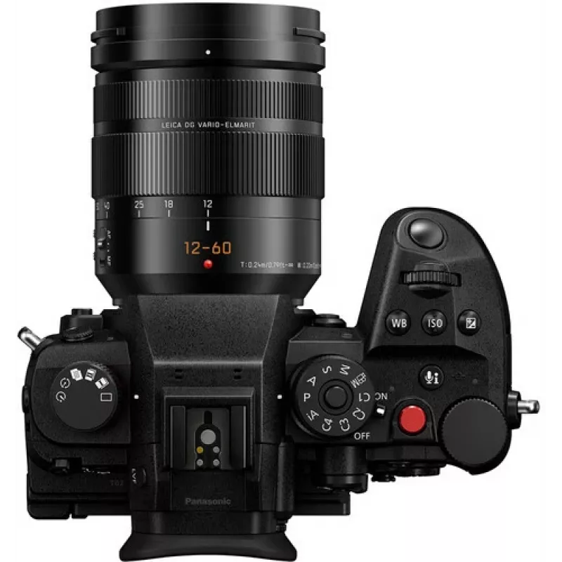 Panasonic Lumix DC-GH7LE systeemcamera body met 12-60mm objectief kit - zwart