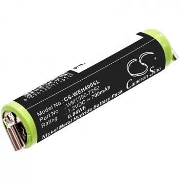 Cameron Sino Ni-MH vervangende accu voor Wella Bella Super Chromini, Contura, Moser Chromini, Wahl Super Taper en meer (1,2V, 1500mAh, WM1590-7290)