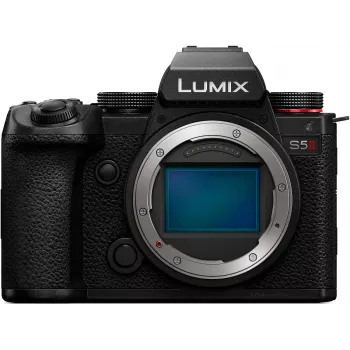 Panasonic Lumix DC-S5 Mark II systeemcamera body (DC-S5M2E) - 24,2MP fullframe-CMOS, 6K-video, 5-assige stabilisatie, zwart