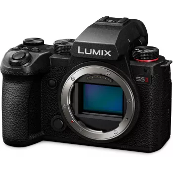 Panasonic Lumix DC-S5 Mark II systeemcamera body (DC-S5M2E) - 24,2MP fullframe-CMOS, 6K-video, 5-assige stabilisatie, zwart