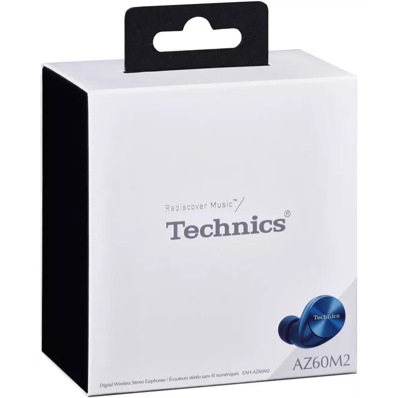 Technics EAH-AZ60M2EK True Wireless in-ear-koptelefoon met Dual Hybrid Noise Cancelling, LDAC, 8-mm-drivers, multipoint, zwart