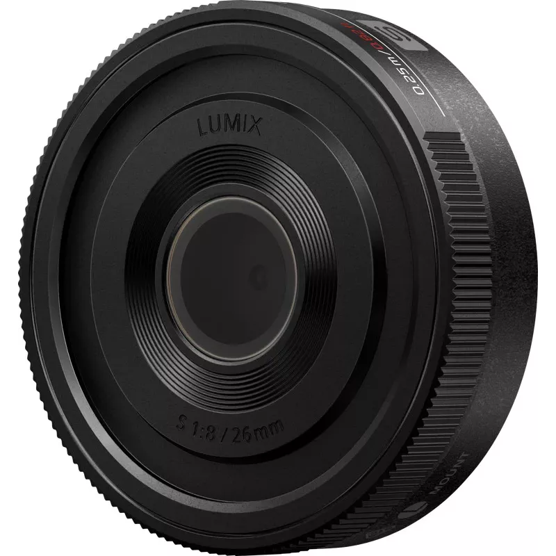 Panasonic Lumix S 26mm f/8 pancake-objectief (MF) (S-R26E)