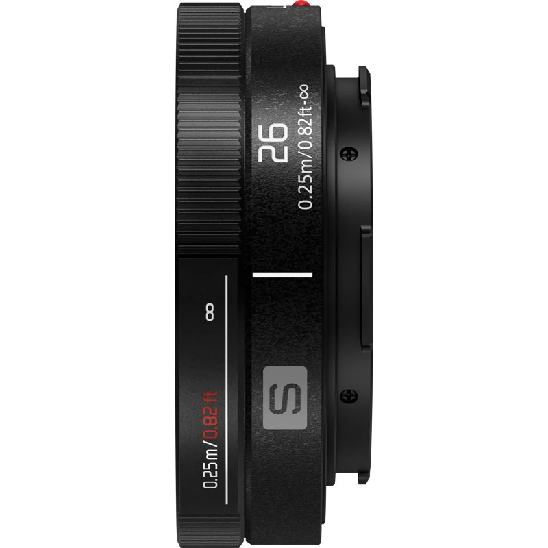 Panasonic Lumix S 26mm f/8 pancake-objectief (MF) (S-R26E)