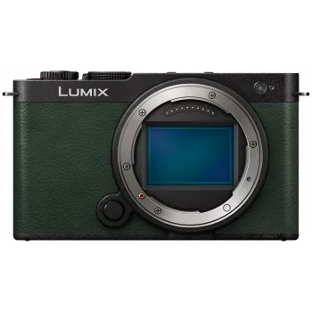 Panasonic Lumix DC-S9E-G fullframe-systeemcamera met 24,2MP CMOS-sensor, 5-assige beeldstabilisator, 6K-video, L-mount, donkergroen