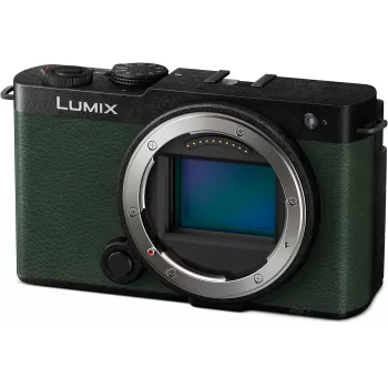 Panasonic Lumix DC-S9E-G fullframe-systeemcamera met 24,2MP CMOS-sensor, 5-assige beeldstabilisator, 6K-video, L-mount, donkergroen
