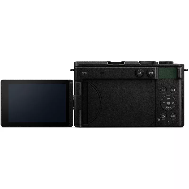 Panasonic Lumix DC-S9E-G fullframe-systeemcamera met 24,2MP CMOS-sensor, 5-assige beeldstabilisator, 6K-video, L-mount, donkergroen