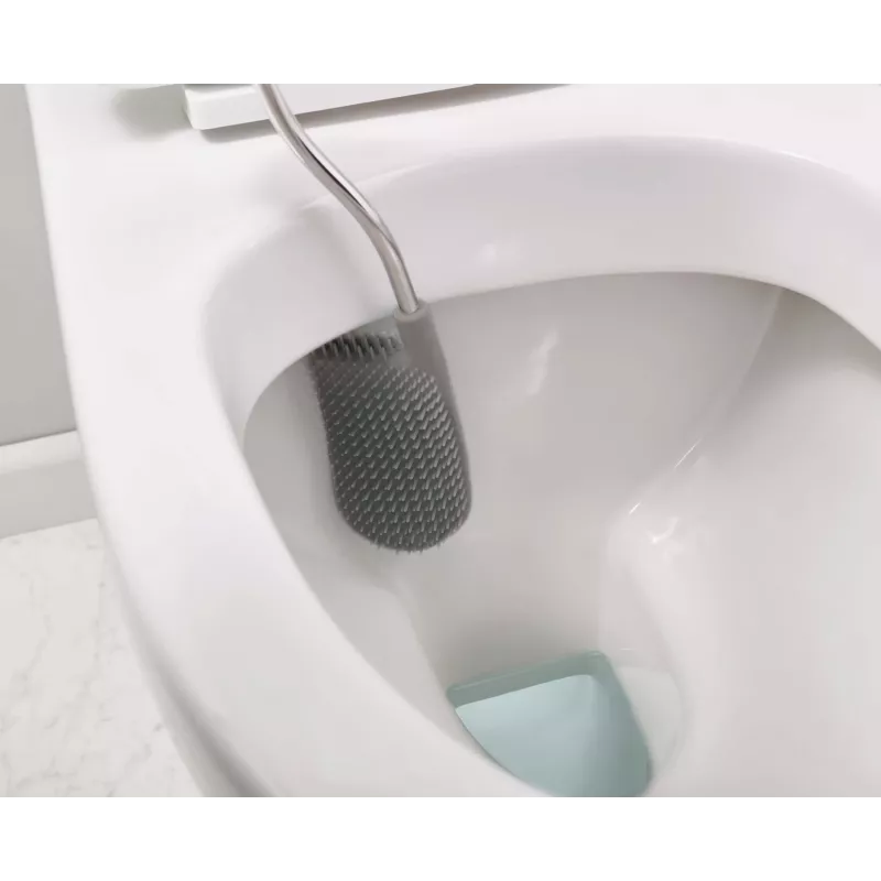 Joseph Joseph Flex Lite toiletborstel met houder wit