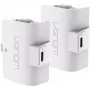 Venom accu dubbelpack wit PS5 – DualSense controller-accu (2x 800mAh Li-Ion, play & charge, overladingsbeveiliging)