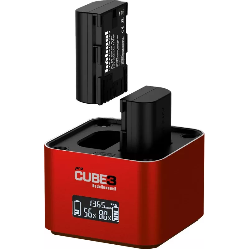 Hähnel ProCube 3 Twin oplader voor camera's Canon (1000 577.0)