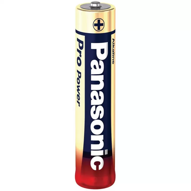 Panasonic Pro Power LR03 batterijen, 6+4 st. (LR03PPG/10BW 6+4F)