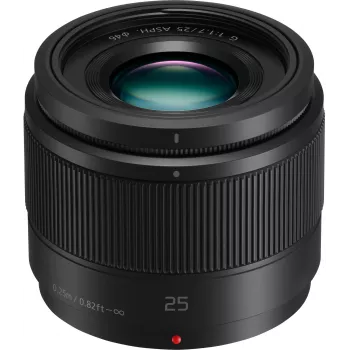 Panasonic H-H025ME-K Lumix G 25mm f/1.7 ASPH objectief - zwart