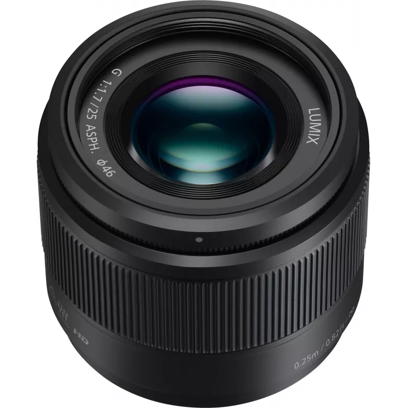 Panasonic H-H025ME-K Lumix G 25mm f/1.7 ASPH objectief - zwart