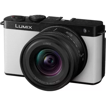 Panasonic Lumix DC-S9 camera met objectiefkit 18-40mm, rookwit (DC-S9NE-W)