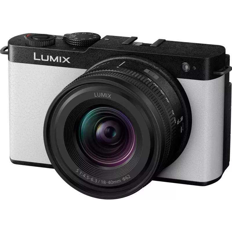 Panasonic Lumix DC-S9 camera met objectiefkit 18-40mm, rookwit (DC-S9NE-W)