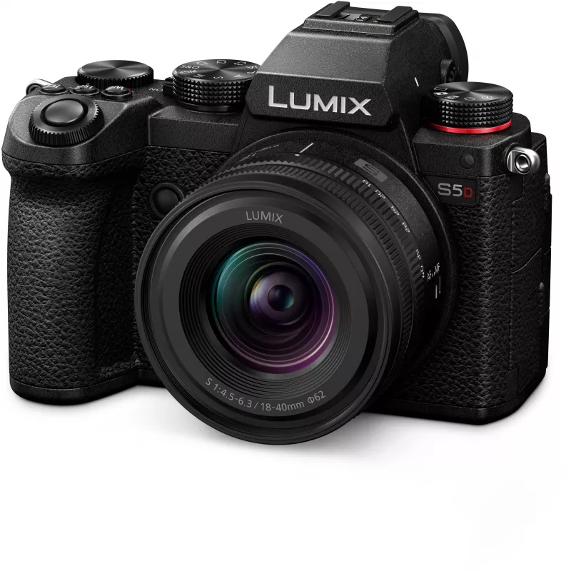 Panasonic Lumix DC-S5D camera met objectiefkit 18-40mm (DC-S5DNE-K)