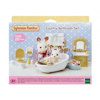 Sylvanian Families landhuisstijl badkamer meubelspelset